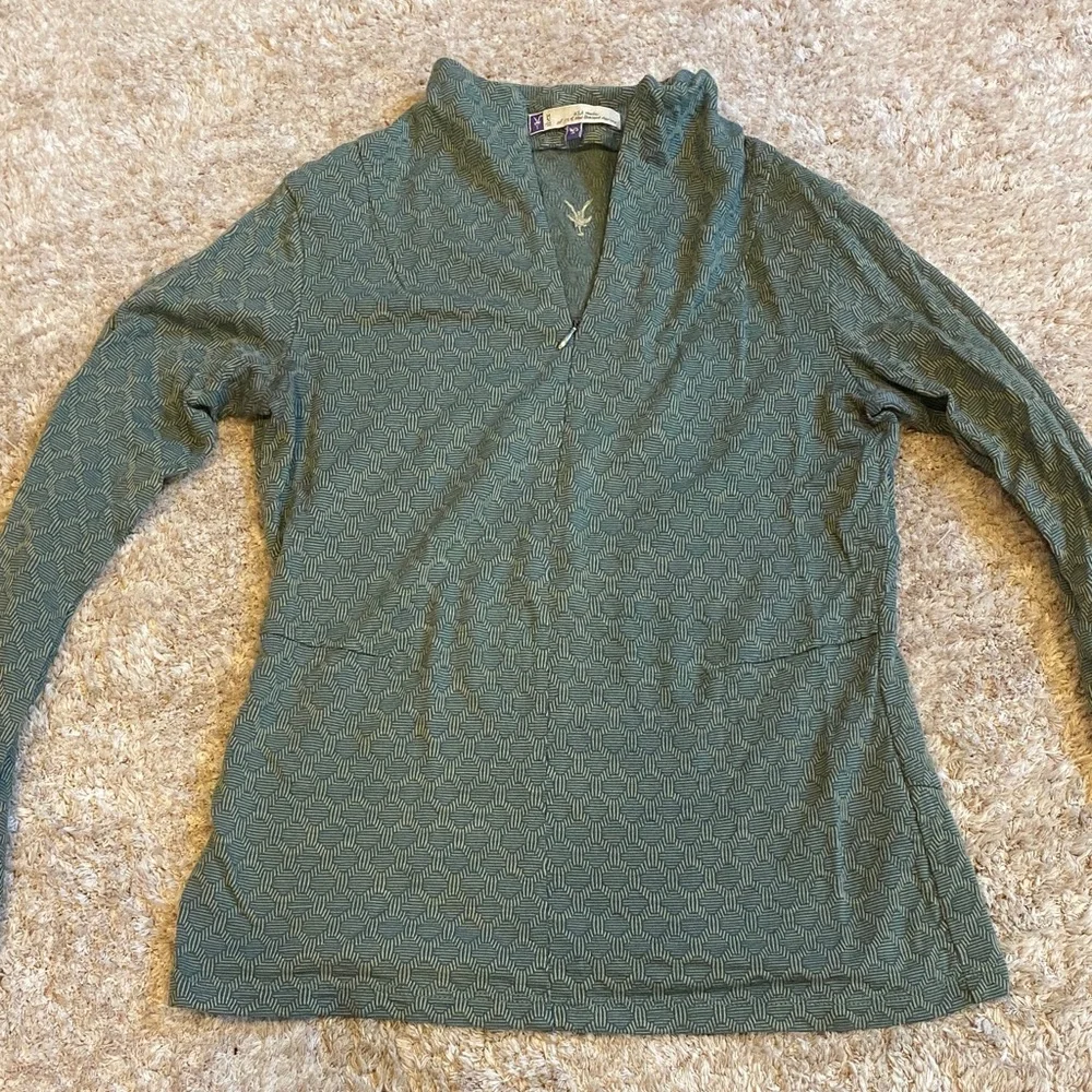 Ibex Half Zip 100% Merino Wool Sweater - Picture 1 of 4